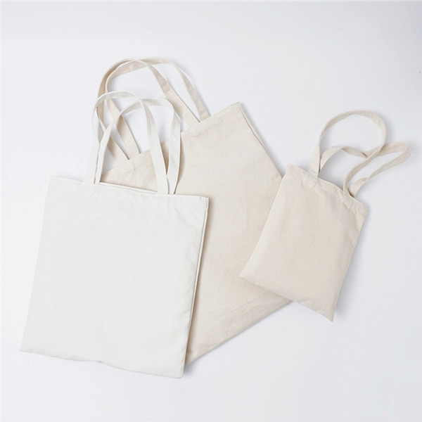Natural Color Cotton Canvas Tote Bag
