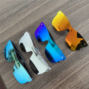 Rimless Sunglasses with Mirror Lenses