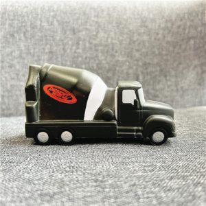 Foam Cement Mixer Truck Shape Stress Ball