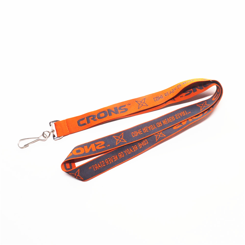 Jacquard Woven Polyester Lanyard with JHook