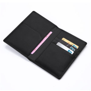 Genuine Leather Passport Wallet With Card Slots
