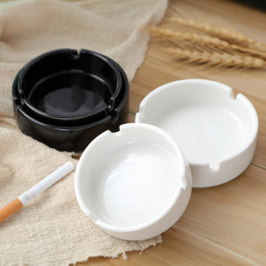 4 inches Round Ceramic Ashtray