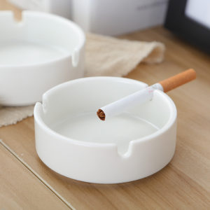 4 inches Round Ceramic Ashtray