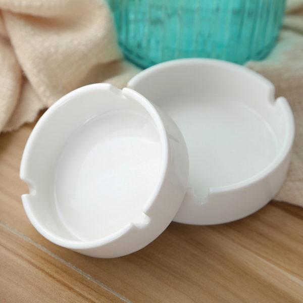 4 inches Round Ceramic Ashtray