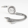 3-in-1 Retractable Charging Cable