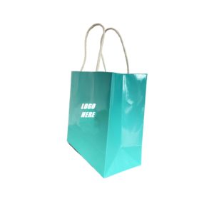Custom Glossy Euro Tote Paper Bag