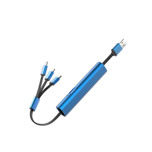 Aluminum 3-in-1 Charging Cable