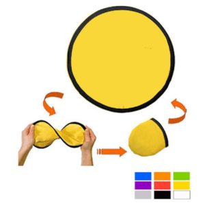 Lightweight Nylon Flying Disc with Pouch