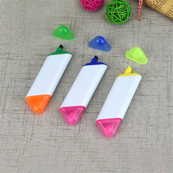2-in-1 Translucent Two Color 2-Sided Dual Ended Highlighter Bi-Lighter