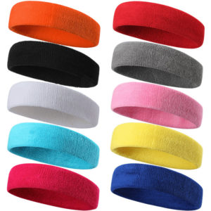 Sweat-Absorbing Towel Headband Fitness Yoga