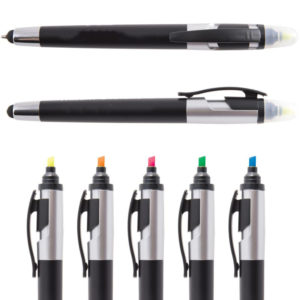 2-in-1 Multifunctional Stylus Pen with Highlighter