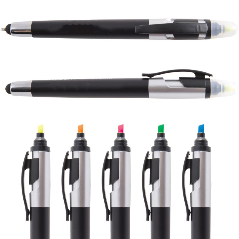 2-in-1 Multifunctional Stylus Pen with Highlighter