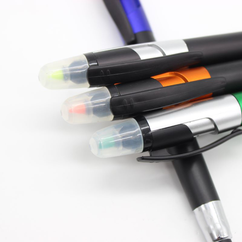 2-in-1 Multifunctional Stylus Pen with Highlighter