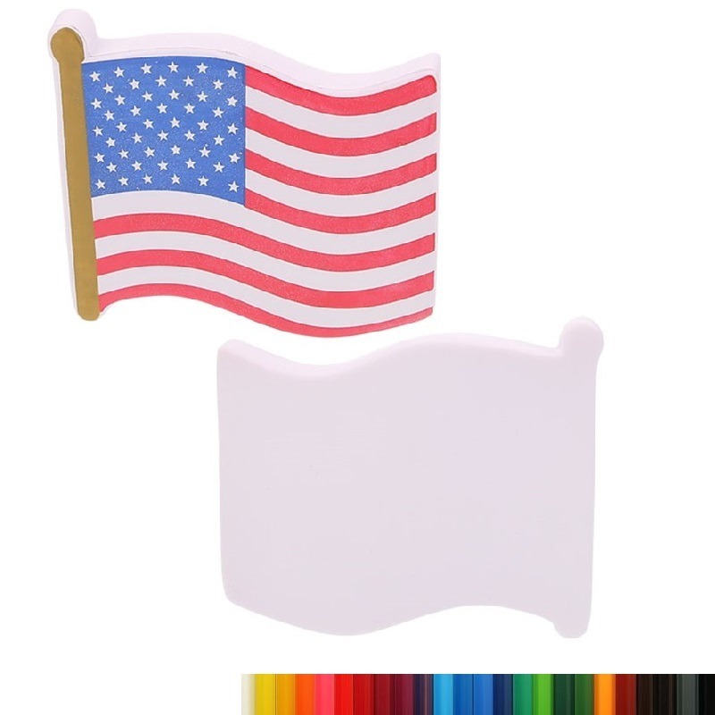 Foam U.S. Flag Stress Ball with Your Logo
