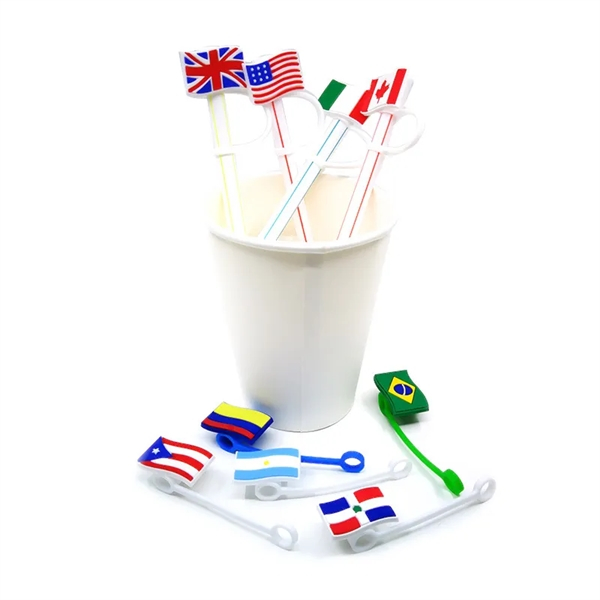 National Flag Straw Stopper