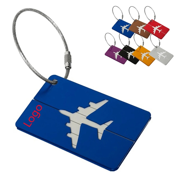 Aluminum Boarding Luggage Tag