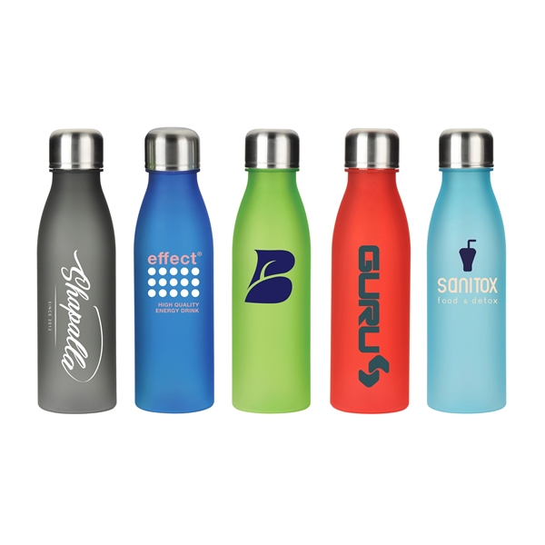 Tritan Bottle With Stainless Steel Cap 24oz.