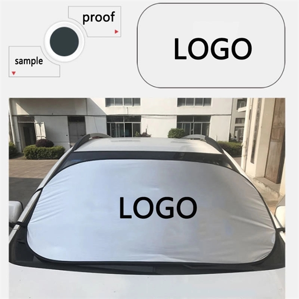 Folding Car Sunshade Front side
