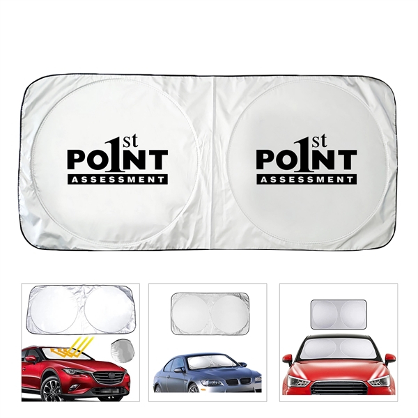 Folding Car Windshield Sunshade