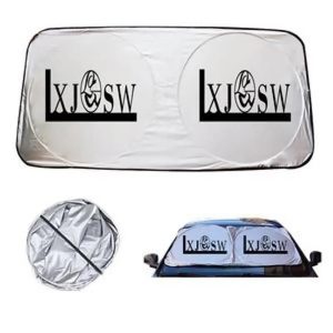 59 X 27.5 Inch Full Color Square Silver Coating Car Sunsh