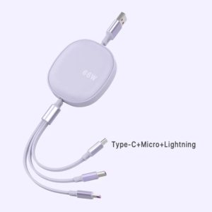 Retractable 66W Super Fast Charging Cable