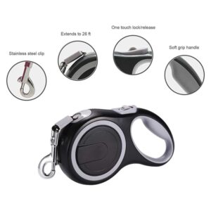 Nylon Retractable Dog Leash
