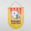 Single-Sided Banner Pennant Flag w Digital Print