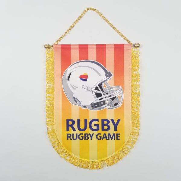 Single-Sided Banner Pennant Flag w Digital Print