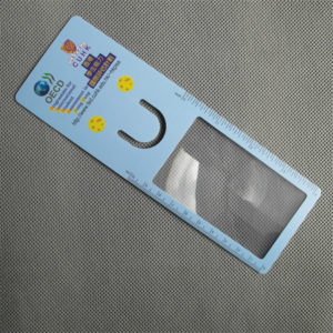 Clear PVC Bookmark Magnifier