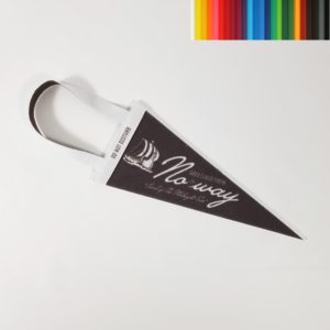 Felt Pennant with Hanging Attachement