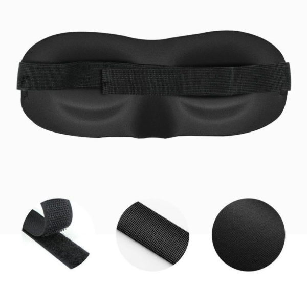 Polyester 3D Adjustable Eye Mask