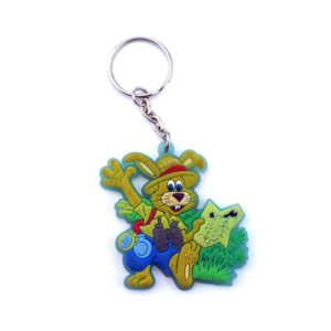 2D PVC Key Tag