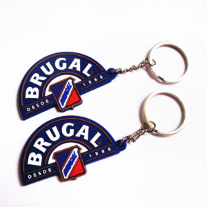 2D PVC Key Tag
