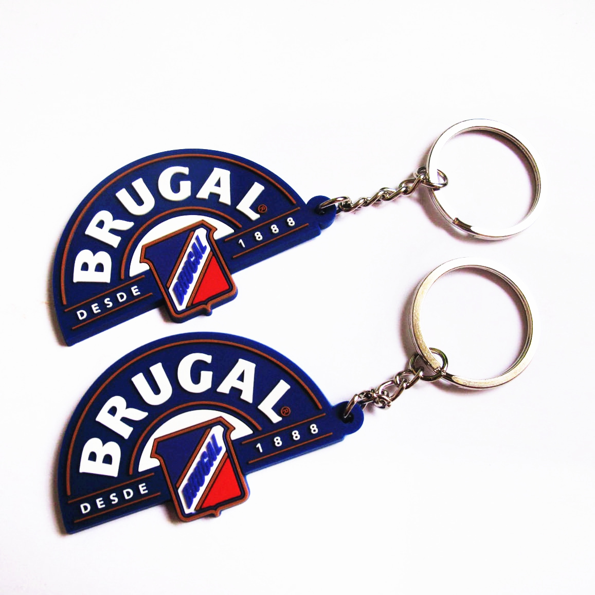 2D PVC Key Tag