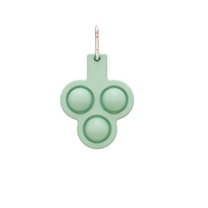 Clover Push Pop Bubble Keychain
