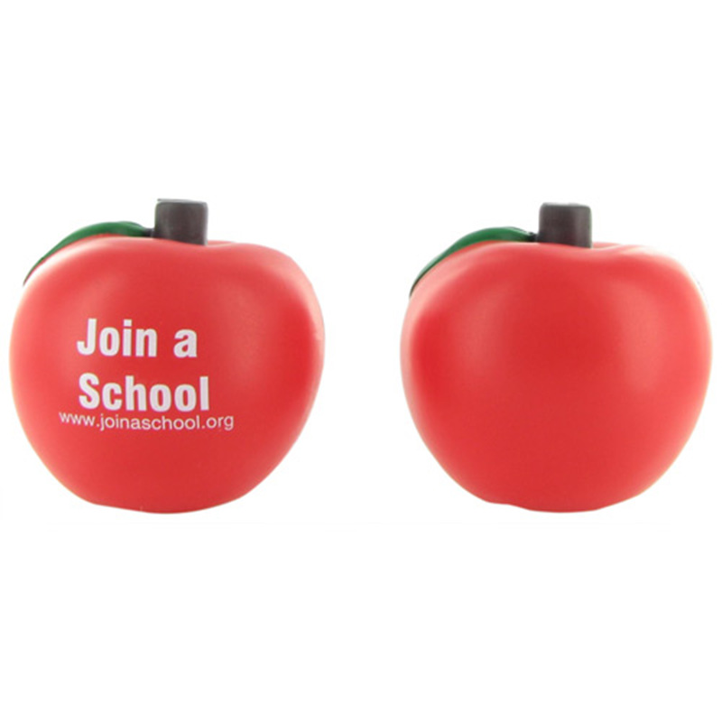 Apple Stress Ball w Custom Logo