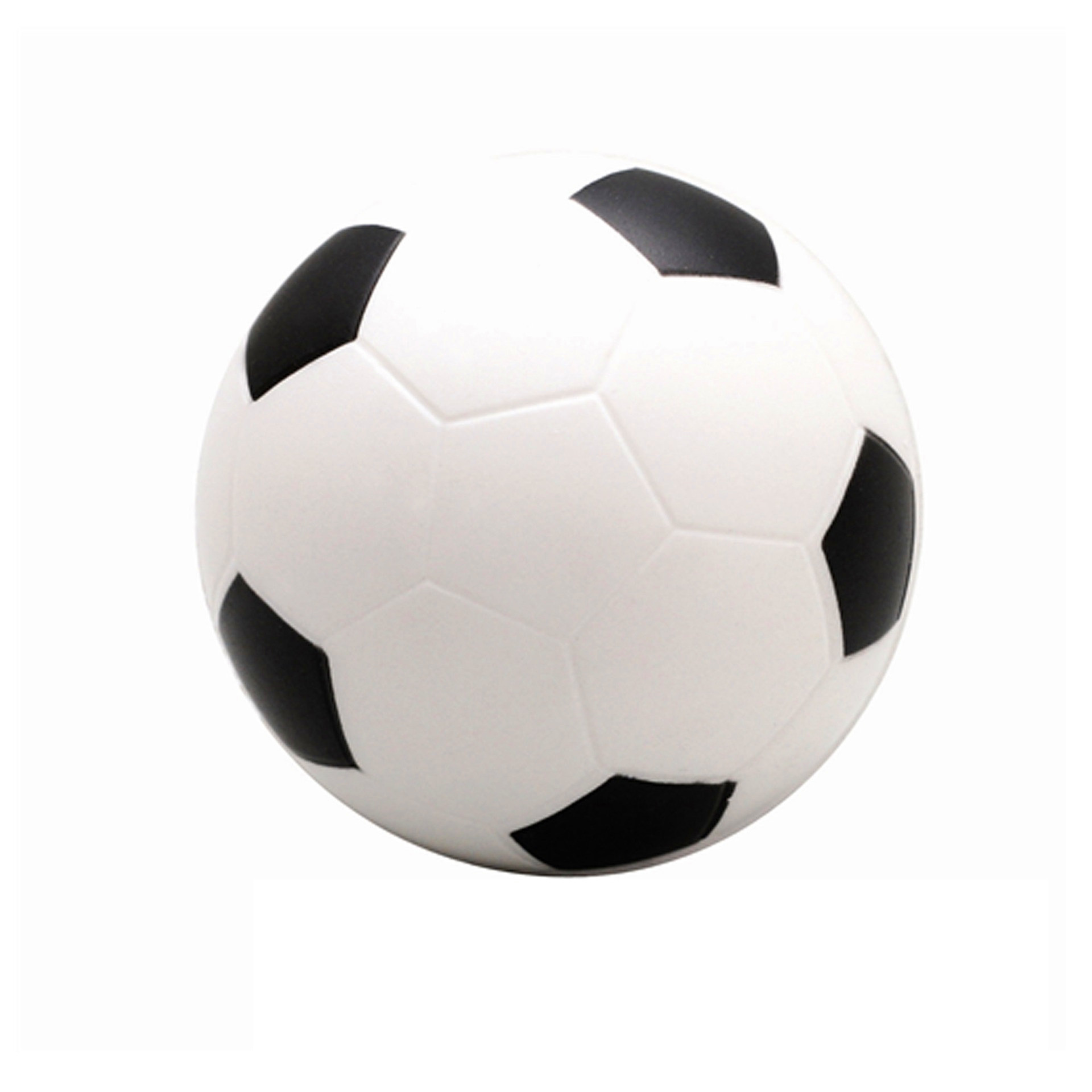 Soccer-Ball shaped Stress Ball w Custom Logo