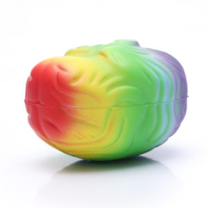 Rainbow Color Brain Shaped Stress Ball