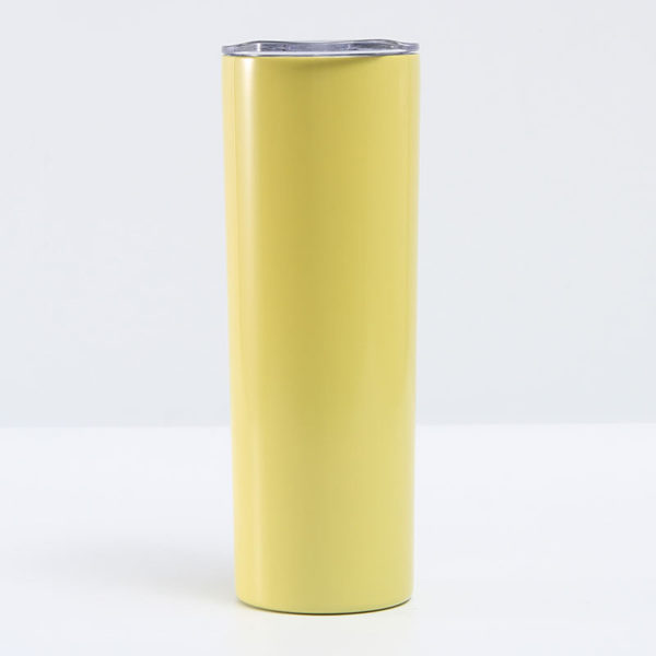 Slim 20 oz Stainless Steel Water Bottle