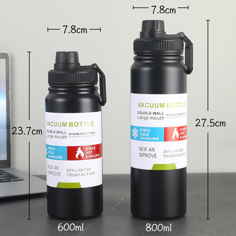 26oz Stainless Steel Bottle Gym Sport