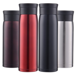 Slim 15 oz Stainless Steel Water Bottle