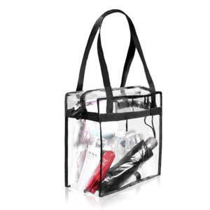 Clear PVC Tote Bag with Shoulder Strap