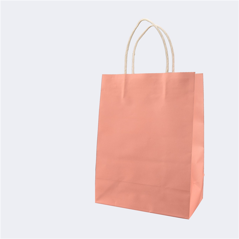 Multiple Colors Kraft Paper Shopping Bag