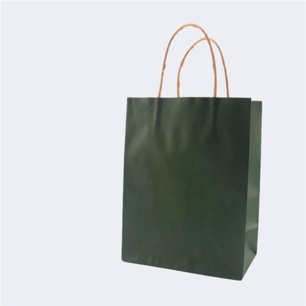 Multiple Colors Kraft Paper Shopping Bag