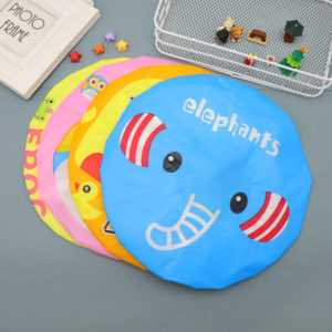 Custom EVA Cartoon Pattern Water-proof Shower Cap