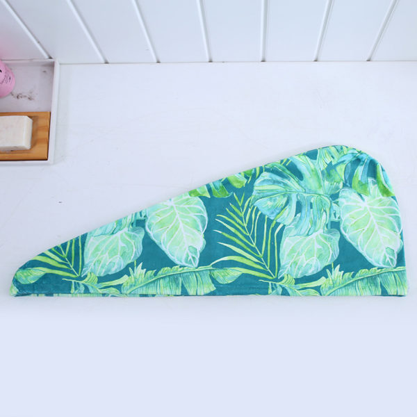 Custom Logo Microfiber Hair Drying Cap