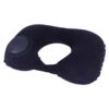 Custom PVC U Shaped Air Pump Inflatable Neck Pillow