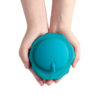 Custom PVC U Shaped Air Pump Inflatable Neck Pillow