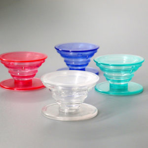PVC Collapsible and Transparent Pop Grip Phone Stand