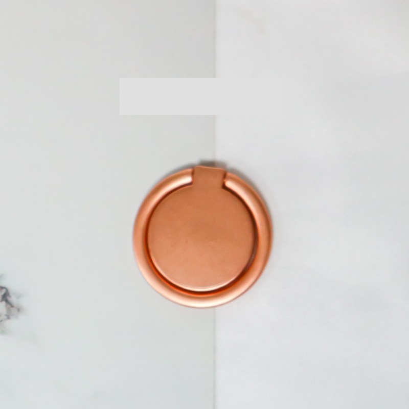 Resuable Round Metal Matt Phone Stand Ring